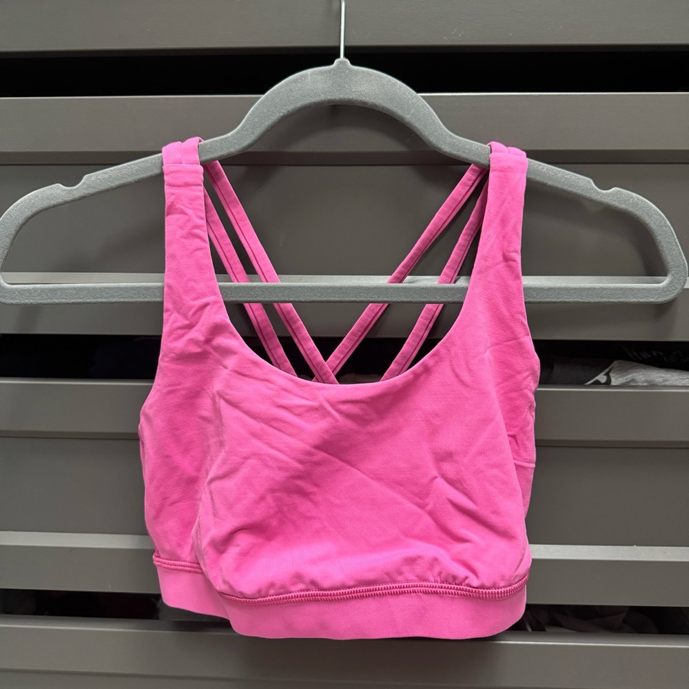 Lululemon Sonic Pink Energy Bra